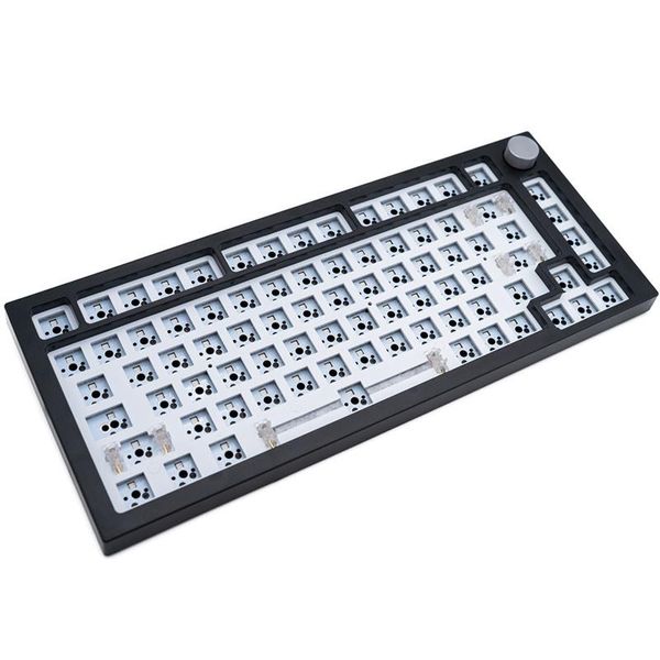 Accessoires Next Time DK75 Barebone clavier Hot Swap PCB avec lumières RVB personnalisé bricolage nouveau Kit de clavier pas de commutateurs pas de touches