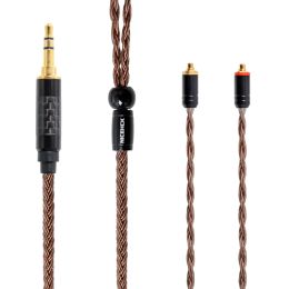 Accessories NICEHCK 16 Core High Purity Copper Audio Cable 3.5/2.5/4.4mm MMCX/2Pin Cable For TFZ ZSX ZS10 C12 C16 V90 BA5 NX7MK4/DB3/F3/M6