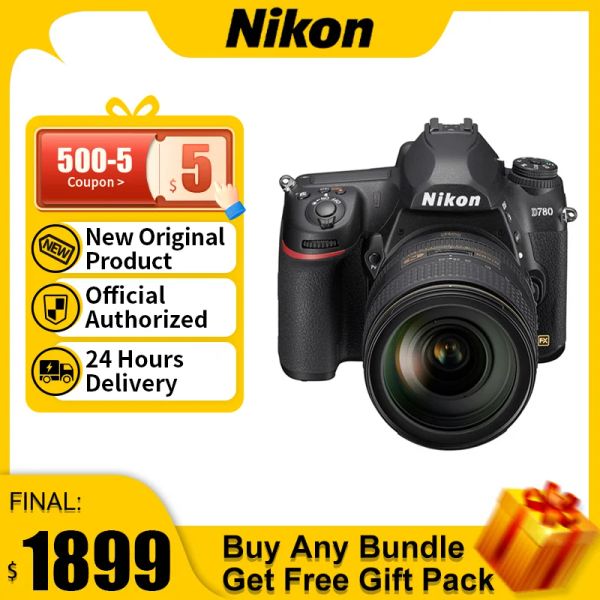 Accessoires Nikon D780 DSLR Camera numérique Portrait Portrait Portrait Tournage High Pixel Interchangeable Lens (NOUVEAU)