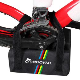 Accessoires Nooyah Bike Accessories Bicycle Crankset Protective Pad Multifunction Cycling Bike Bag Bike Transport Frame Chainring Support