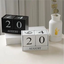 Accessoires Nortic Creative Manual Desk -agenda Pared Office Tafel Houtkalender Home Decorations Steerschriften Bureau voor meisjes verjaardagscadeau