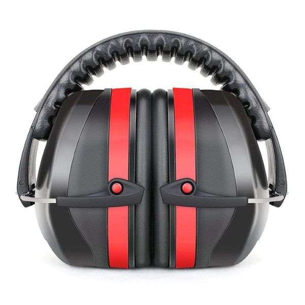 Accessoires NRR 34 dB sur la tête Muffs Muffs Defender Earmuff entend protéger le casque de casque Annuler réduction Sport Hunting Shooting Headphone