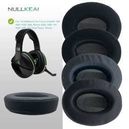 Accessoires NullKeai Remplacement des écouteurs pour TurtleBeach Ear Force Stealth 700/600/450/300, Recon 600/200/70/50X / 50P, XO ONE / Four / sept