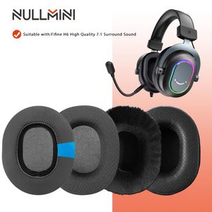 Accessoires NullMini vervangende oorkussens voor Fifine H6 Hoge kwaliteit 7.1 Surround Sound Gaming-hoofdtelefoon Oorbeschermer Oortelefoonhoes Headset