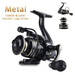 Accessoires NX Spinning Reel Spinning 20007000 Reles de pêche Roule Roule Ancre Roule de rotation distante Tous roue de pêche en métal