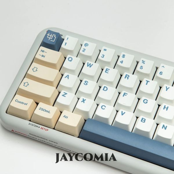 Accesorios Perfil OEM PBT SOYA Milk KeyCaps English Japonés Dye Japonés Sub KeyCap 138 Teclas para teclas de teclado Mecánico Gaming de bricolaje personalizado