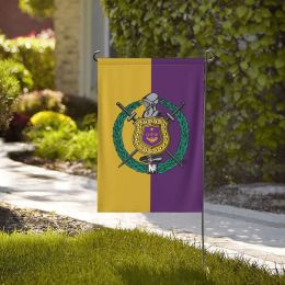 Accessoires Omega Fraternity Psi Phi Opp Flag Garden Double-Sidated Printing Flags décoratifs Banner Banner Flag Party Outdoor Home Sign