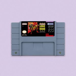 Accessoires opération logique bombe le jeu d'action de détruire ultime pour SNES 16 bits Single USA NTSC EUR PAL CONSOLES VIDEO