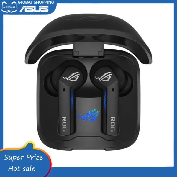 Accesorios ASUS ASUS ROG ORIGINAL CETRA True auriculares Gaming Wireless IPX4 Resistencia al agua baja Latencia para PC/Mac/Nintendo/iOS/Android