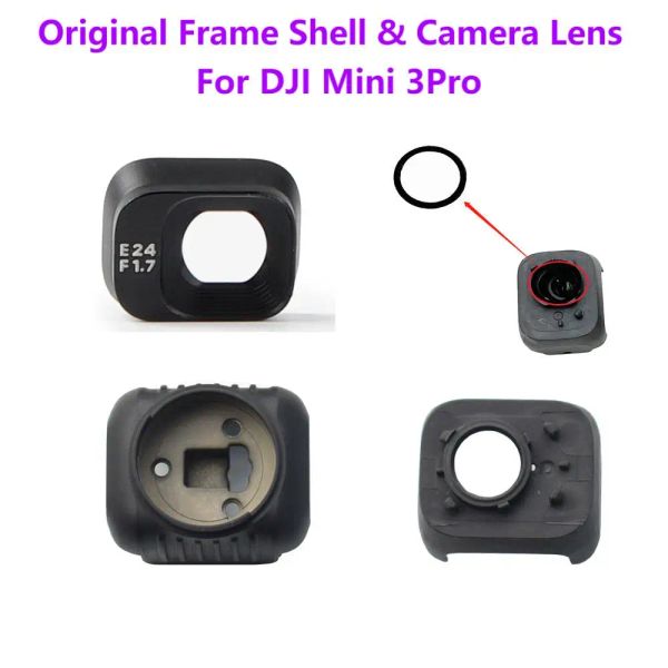 Accessoires Verre d'objectif de coque de la caméra d'origine pour DJI Mini 3 Pro Gimbal Caméra avant / Coque de coque arrière
