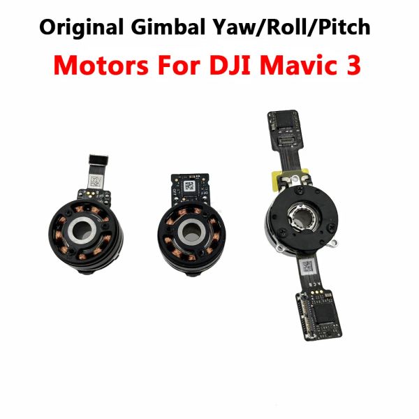 Accesorios Cámara de cardán original Motor de guiñada/rollo/tono para DJI Mavic 3/Cine Drone Repe Spare Reemplazo (debe estar calibrado)