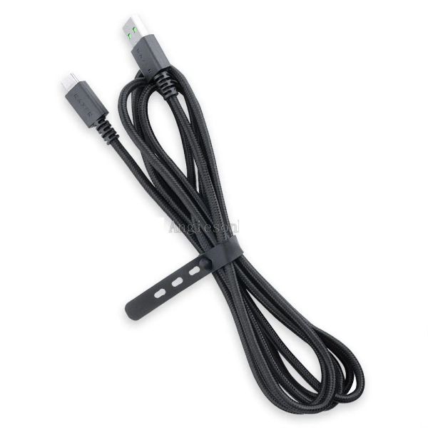 Accesorios USB de alta calidad originales a Typec Teckboard Cable de carga Cable para Razer BlackWidow V3 Pro Teclado de juego inalámbrico