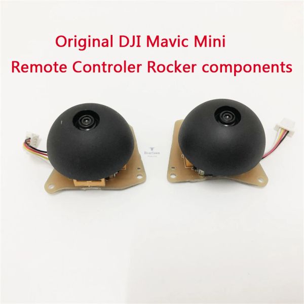 Accessoires Pièce de télécommande d'origine Assemblage de bâtons de joystick gauche / droit pour DJI Mavic Mini 1 Reccheur à distance de télécommande composants