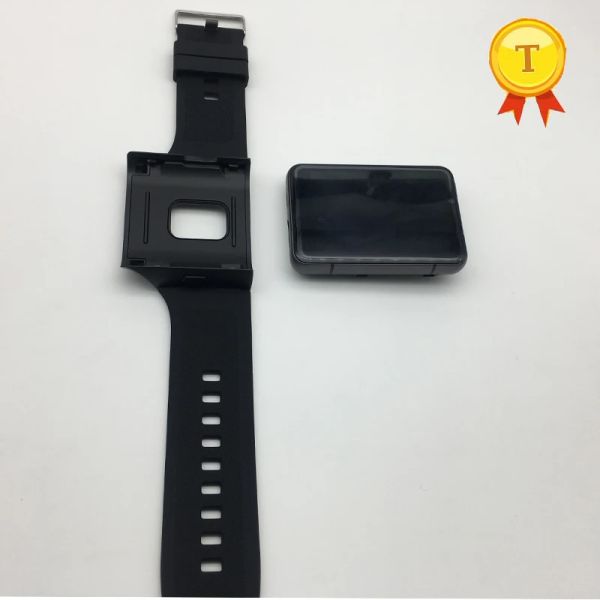 Accesorios correa de repuesto original pieza de correa de silicona para s999 4G Smart Watch teléfono reloj cubierta trasera batería con 2 protectores de pantalla