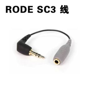 Accessoires Origineel Rode SC1 SC3 SC3 SC6 SC7 SC15 SC16 Microfoonkabel 2,5 tot 3,5 mm TRRS naar TRS -adapter voor iPhone Android -camera