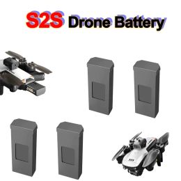 Accessoires Batterie de drone S2S d'origine 3.7V 2000mAh pour S2S Mini Dron RC Qudcopter Batter