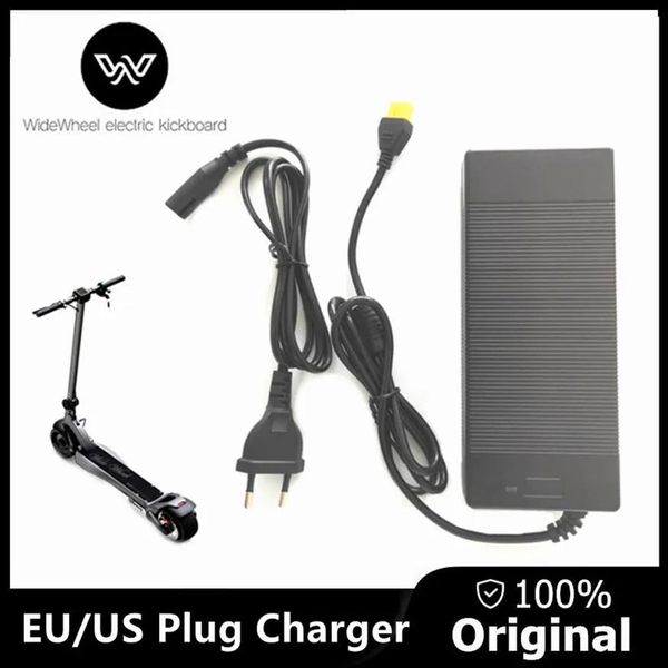 Accessoires d'origine US EU Pg, pièces de chargeur pour trottinette électrique Mercane, roue large, adaptateur 100240V AC DC, accessoires 253e