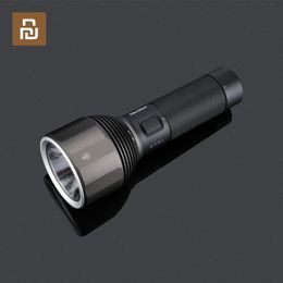 Accessoires Original YouPin Nextool Rechargeable Lampe de poche 2000lm 380m 5 Modes IPX7 Torche de vente de la lumière LED LED imperméable IPX7 Torche pour le camping