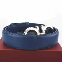 Accessoires Autres accessoires de mode 2023 M Designer de luxe Ceinture G Boucle Mode Véritable Cuir Femmes Ceintures pour hommes Lettre Double Big Gold