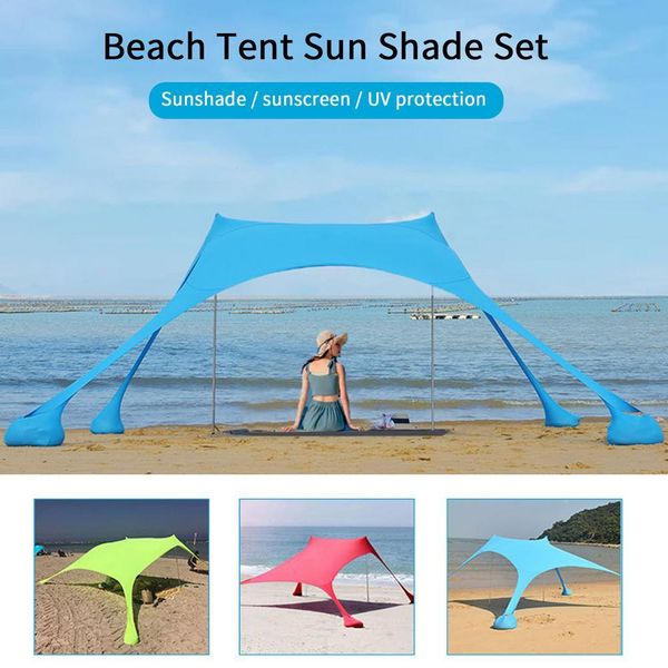 Accessoires de plage extérieure tente de soleil abri de soleil