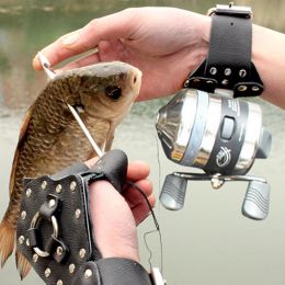 Accessoires de pêche extérieure sports de poisson chasse bricolage bricolage catapulte bracelet gardien de main de gard vers le gardien bobine rele