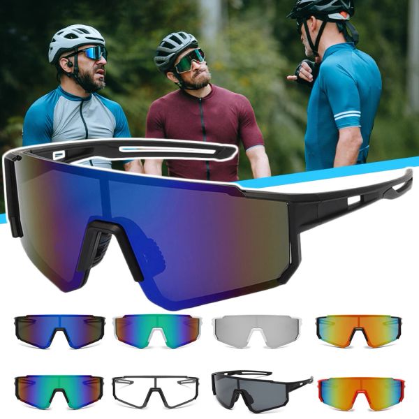 Accessoires extérieurs lunettes de soleil masculines verres à vélo de vélos de vélo de vélos pour femmes verres de pêche à protection UV Pièces de rechange pour vélo