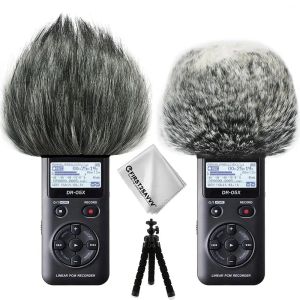 Accessoires Enregistreurs numériques portables en plein air Microphone microphone Mic de pare-brise pour TASCAM DR05X DR05 + Mini Trépied