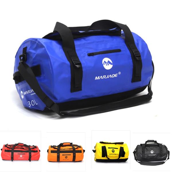 Accessoires extérieurs natation imperméable sac pêcheur sac sec Camping Fitness Fitness Narile Sac résistant à l'eau Trekking River épaule Ocean Pack