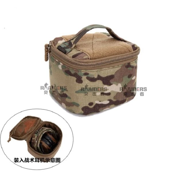 Accessoires extérieurs sports tactiques portables sacs de rangement de rangement de rangement de protection tissu cordura tissu