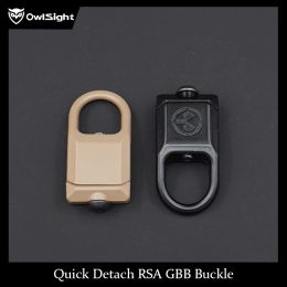 Accessoires OwlSight Tactical rapide détachement RSA GBB SLING SPIVEL HOCK MOURT Adaptateur pour la chasse au rail Airsoft Accessoires