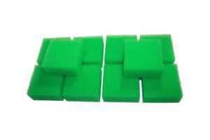 Accesorios Paquete de 10 esponjas de filtro de acuario de nitrato compatibles aptas para Juwel Compact/Bioflow 3,0/M