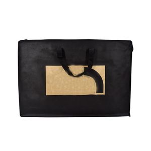 Accessoires organisateurs d'emballage sacs de vêtements noirs pour vêtements suspendus sacs de costume en tissu non tissé respirant avec fermeture à glissière pour le voyage