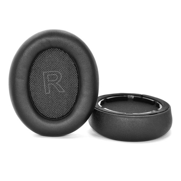 Accesorios Par de almohadillas de repuesto para auriculares Anker Soundcore Life 2 NEO Almohadillas para los oídos Cojín Suave Proteína Cuero Memoria Esponja Orejera