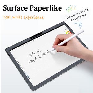 Accessoires Papier comme Protecteur d'écran pour Microsoft Surface Pro 7 Pro X Pro 5 6 7 Film de protection Go2 Protection Matte Antiglare Painting Film