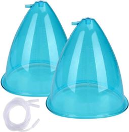 Accessoires Onderdelen 150ML XL Oranje Cups 2PCS Therapieverbetering Butt Lifting Vacuüm Cupping Borstverzorging3296294