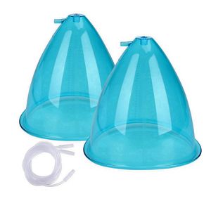 Accessoires pièces 2 pièces ventouses 180ML pour le traitement colombien des fesses, Machine d'aspiration sous vide pour agrandissement des seins