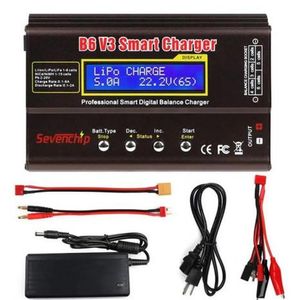 Accessoires Onderdelen Accessoires iMAX B6 V3 80W 6A batterijlader LiHv Lipo NiMh Liion NiCd digitale RC-lader Lipro balanslader ontlader