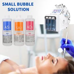 Accessoires Pièces AS1 SA2 AO3 Bouteille/400 ml Eau de peeling microcristalline pour peau normale Essence pour le visage adaptée aux salons et à la maison 352