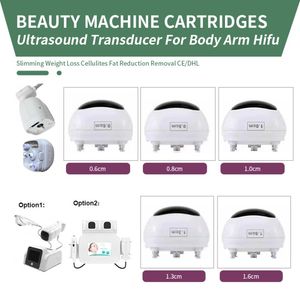 Accessoires parties de cartouches de machine de beauté liposonix Transducteur ultrasons pour le corps armé des cellulites de réduction des graisses