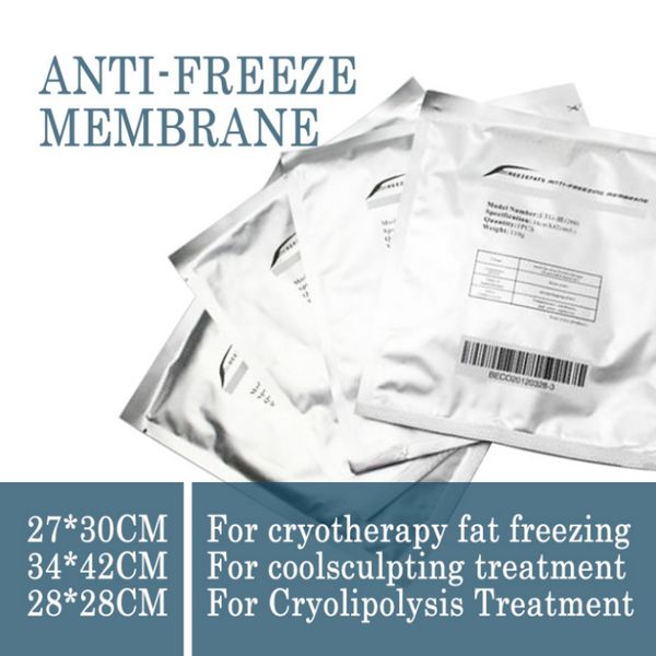 Membrane de pièces d'accessoires pour la congélation des graisses amincissant la thérapie par cryolipolyse Mahicne Body Fat Removal Therapy Machine Réduction de la cellulite