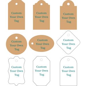 Accessoires Gepersonaliseerde cadeau -tags, kerstcadeau -tags, handgeschreven Kraft Wedding Favor Label met aangepaste kalligrafie Paper cadeau -tags