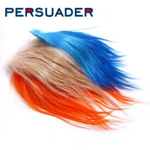 Accessoires Persuader Nouveaux 3Parches / lot Long Hair Cashmere Goat Fur for Xlarge Stremerssalmon Flom Fishing Flies Flies Fishing Lures