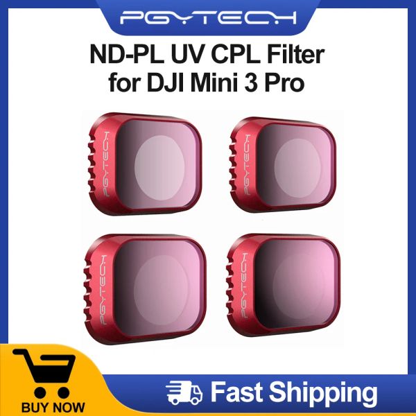 Accessoires Pgytech Filter ND SET NDPL SET UV CPL Filtre professionnel pour DJI Mavic Mini 3 Pro DJI RC Accessoires en stock