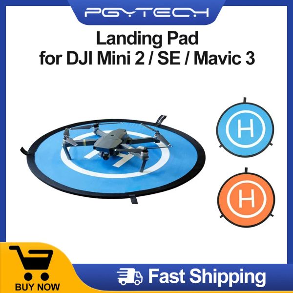 Accessoires PgyTech Landing Pad pour DJI Mini 2 SE MAVIC AIR 2S MAVIC 3 55CM 75CM 110CM POUR DJI MAVIC AIR MINI RC DRONES ACCESSOIRES