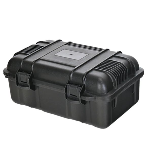 Accesorios Caja de herramientas de plástico Malura de almacenamiento impermeable Case duro para trepar Sports de pesca Caja de transporte EDC al aire libre con esponja de espuma