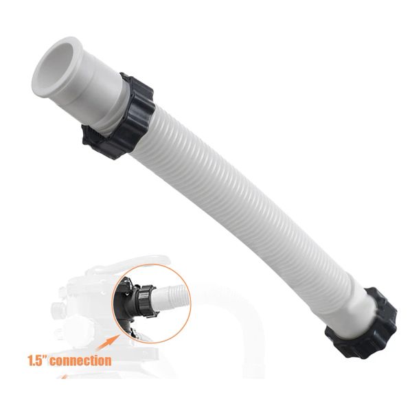 Accessoires Tuyau de Piscine pour Intex 11535 Tuyau de Pompe de Filtre à Sable de Piscine Tuyau d'interconnexion pour Spas de Spa Piscine Tuyau d'extension de Piscine 16