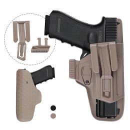 Accesorios Ocultación portátil G9 Pistola Inner Inner Holster Adecuado para Glock 17, 19, 22, 23 Revista de accesorios de caza táctica al aire libre