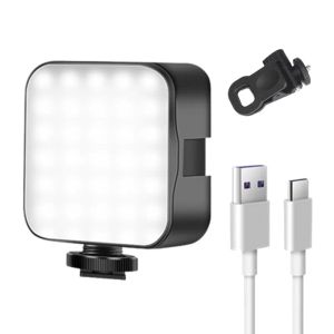 Accessoires portables LED-REGALAGE PORTABLE LIGHTE SELTIE pour iPhone Samsung Mobile Phone Ring Flash Film Vidéo Photo Ringlight Photography Lampe