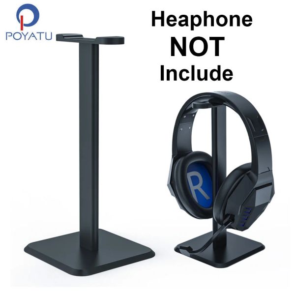 Accessoires POYATU support de support de casque de jeu support de casque support d'affichage d'écouteur de bureau support de casque accessoires de suspension pour SONY