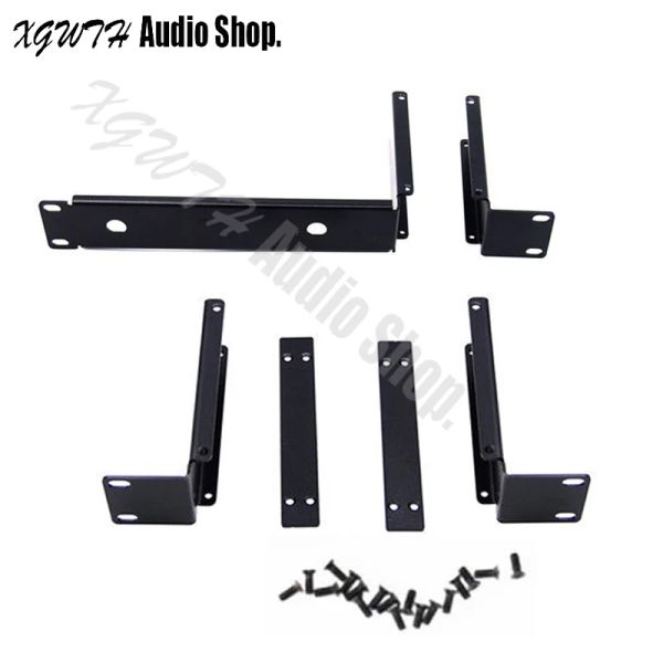 Accesorios PRO UA507 Soporte de montaje de estantería Antena de extensión Cable de cable Kits para Shure SLX Receptor SLX14 SLX24 Sistema de micrófono inalámbrico